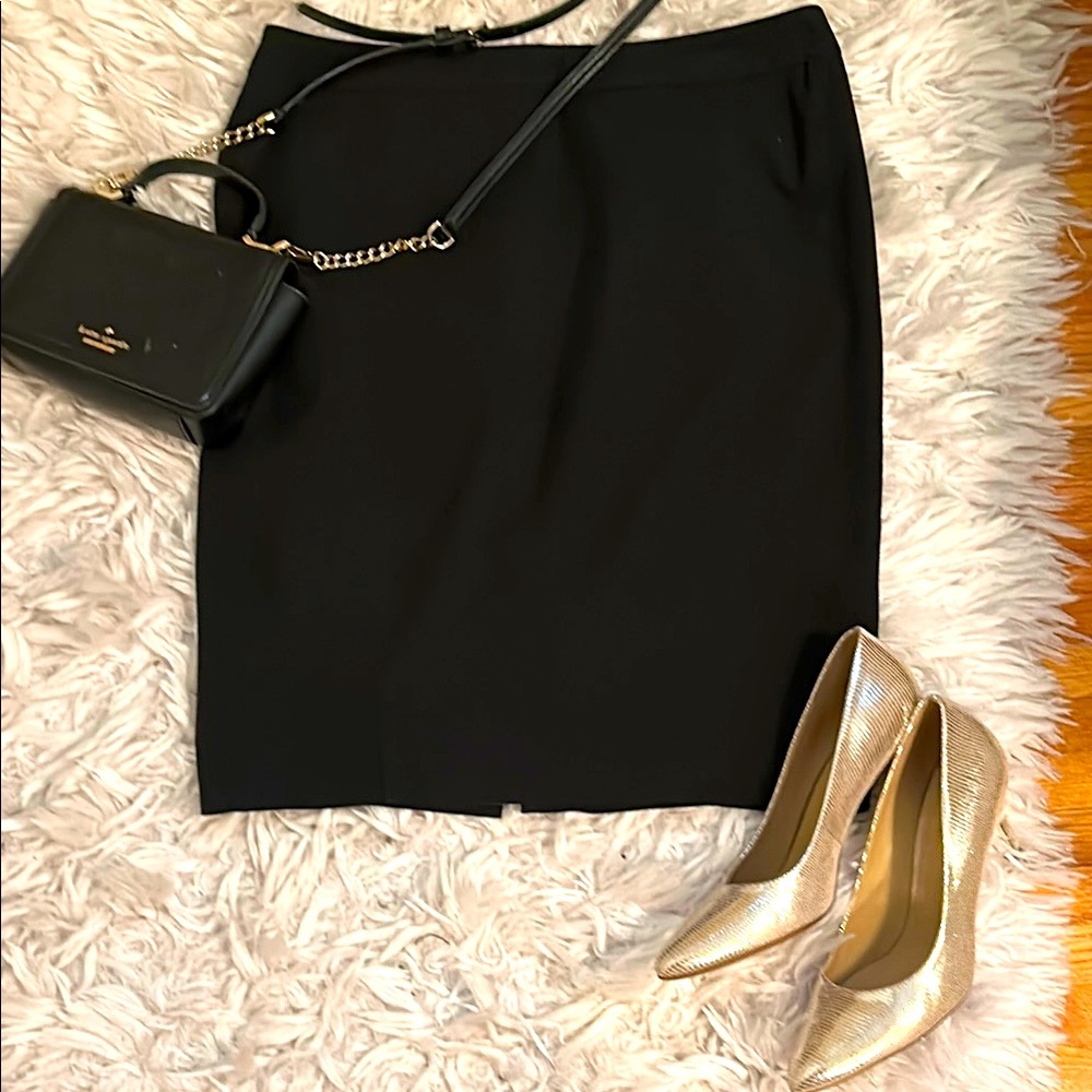 Black Pencil Skirt Canadian Designer